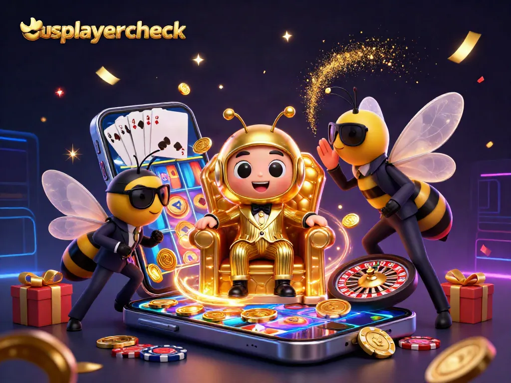 usplayercheck reveals an exciting 3D casino scene with vibrant elements and engaging characters.