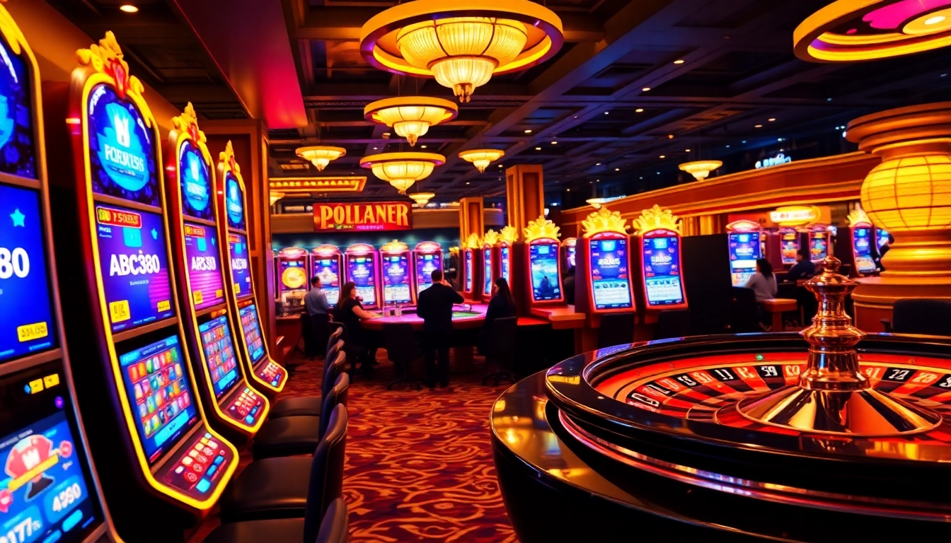 Experience the excitement of gambling with abc88.app's dynamic casino interface and vibrant games.