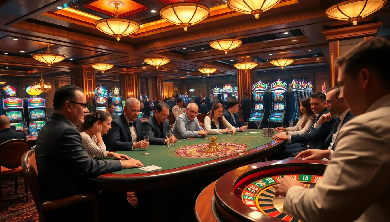 Experience thrilling games at https://lodetructuyen.us/ with vibrant casino scenes and engaging players.