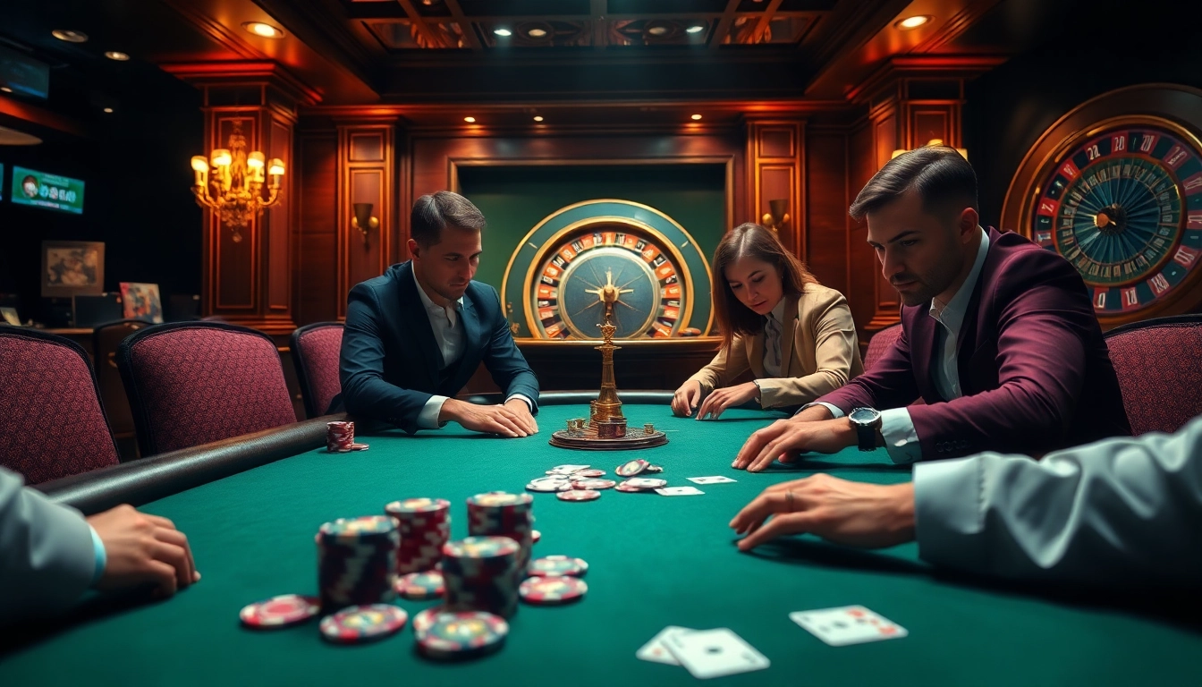 Experience high-stakes poker action at https://58win4b.net/ with luxurious details and focused players.