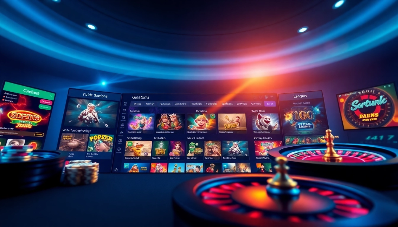 Engaging TTPTP online betting platform showcasing diverse games and promotions.