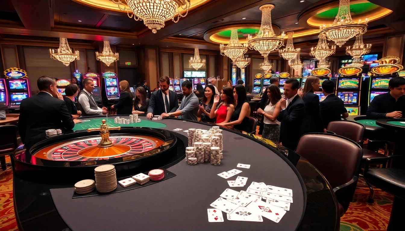 Experience the thrill of gaming at https://ta88.de.com/ with vibrant roulette and poker activities.
