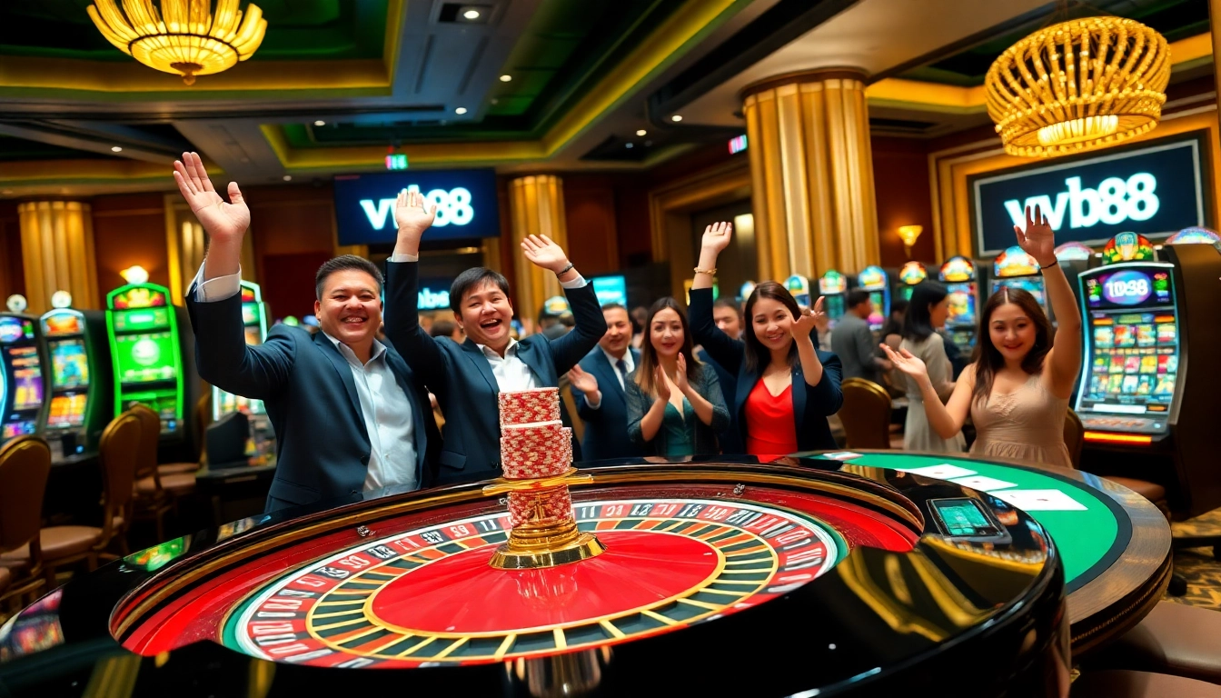 Experience the thrill at Trang chủ vb88 with lively casino games and excitement.