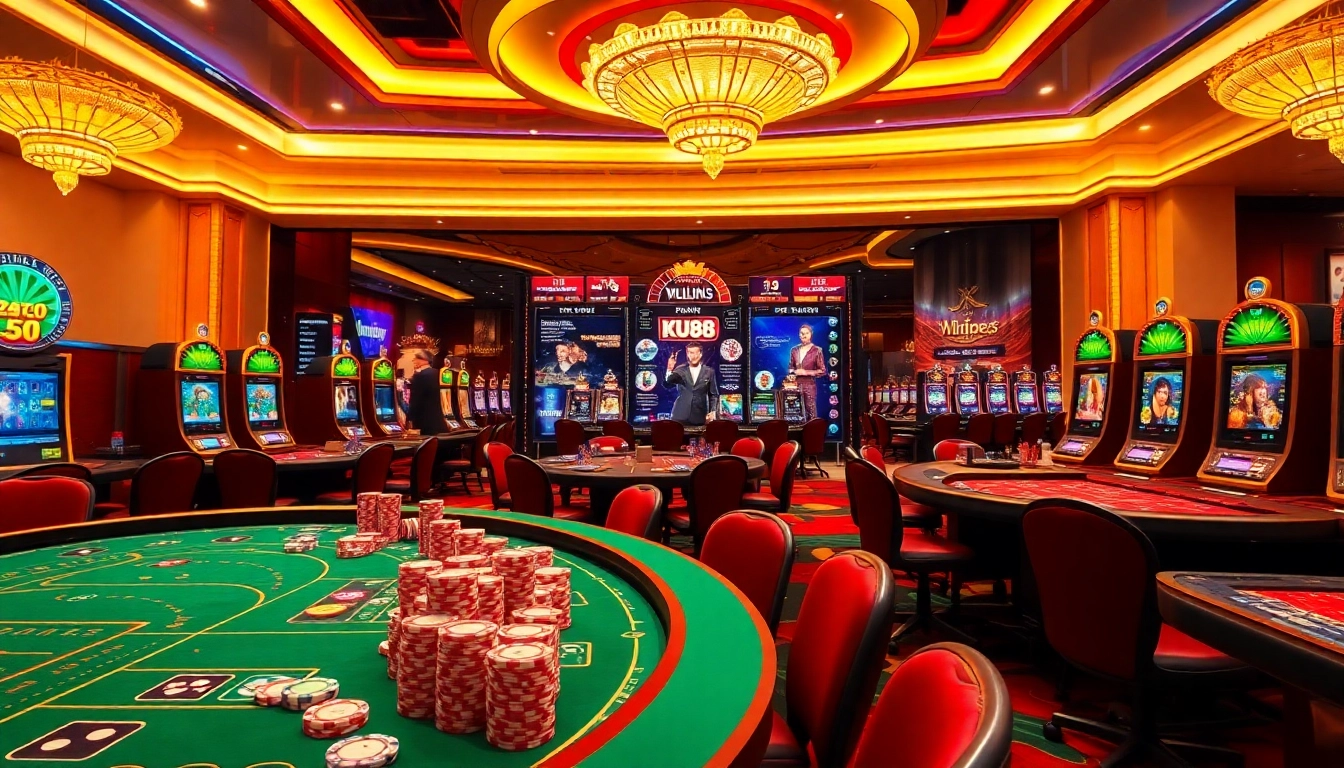 Experience the excitement of KU88 online casino with vibrant games and engaging betting options.