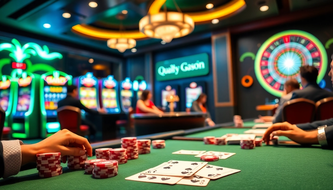 Experience intense gameplay at https://www.goaldaddyth.com/ with vibrant casino tables and professional poker action.