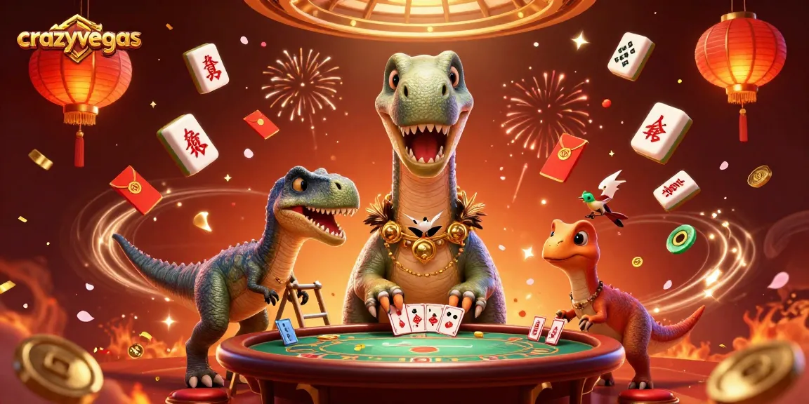 Experience the thrill of high-stakes gaming at crazyvegas, featuring a whimsical 3D casino scene.